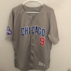 Chicago Cubs 2016 World Series Javier Baez Jersey, L